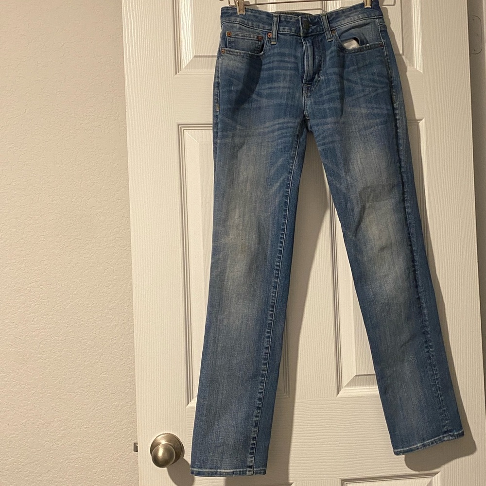 American Eagle Outfitters Light Blue Straight Jeans